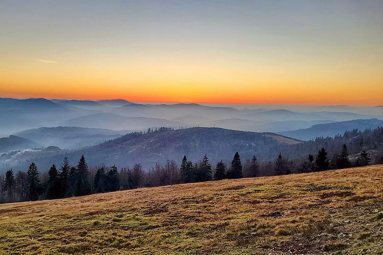 Góry w okolicy Żywca